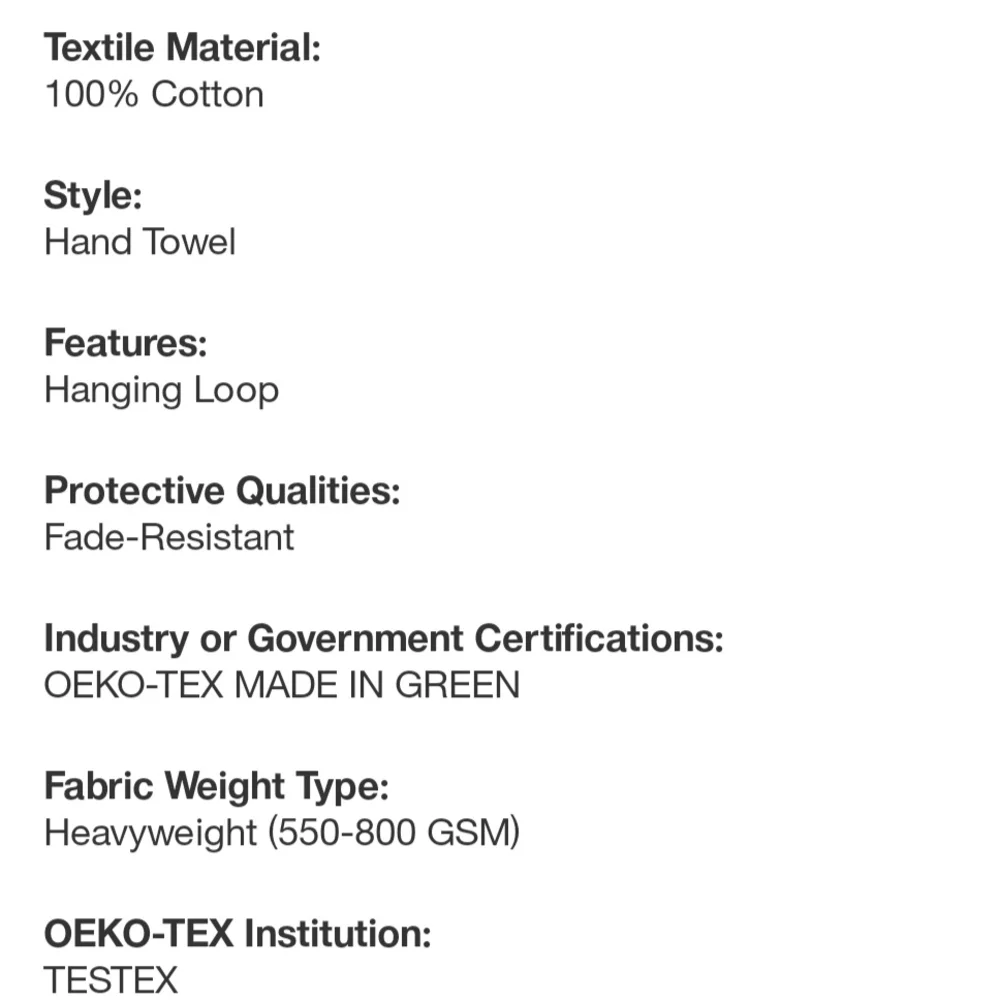 Threshold Olive Green Hand Towels